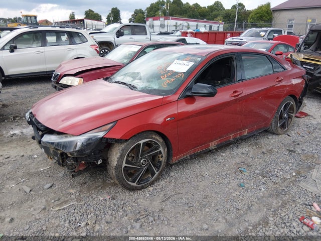Продаж на аукціоні авто 2021 Hyundai Elantra N Line, vin: KMHLR4AF9MU104963, номер лоту: 45863846