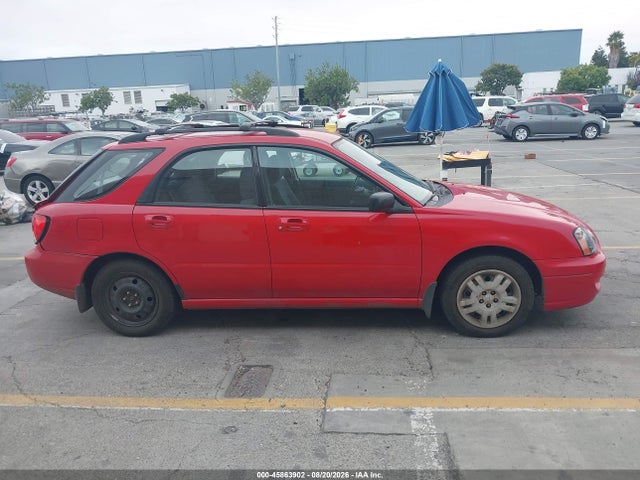 45863902 :رقم المزاد ، JF1GG65514H804662 vin ، 2004 Subaru Impreza 2.5ts مزاد بيع