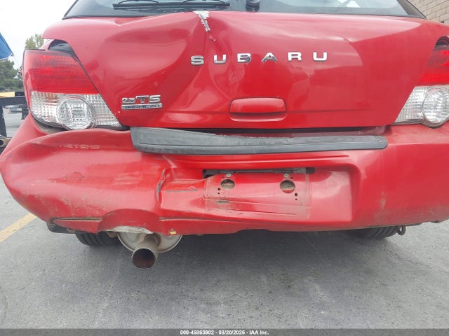 45863902 :رقم المزاد ، JF1GG65514H804662 vin ، 2004 Subaru Impreza 2.5ts مزاد بيع