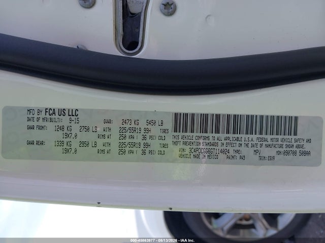 3C4PDCGG6GT114024 Dodge Journey Crossroad