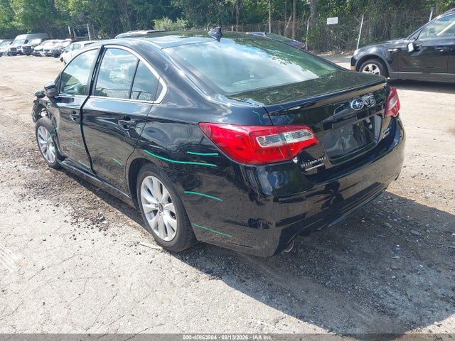 Aukcja sprzedaży 2017 Subaru Legacy 2.5i Limited, vin: 4S3BNAN62H3005594, numer aukcji: 45863984