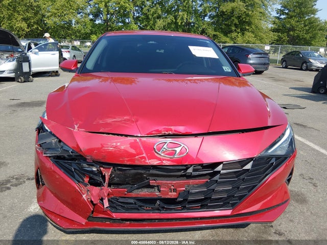 Продажа на аукционе авто 2022 Hyundai Elantra Sel, vin: 5NPLM4AG3NH058893, номер лота: 45864003