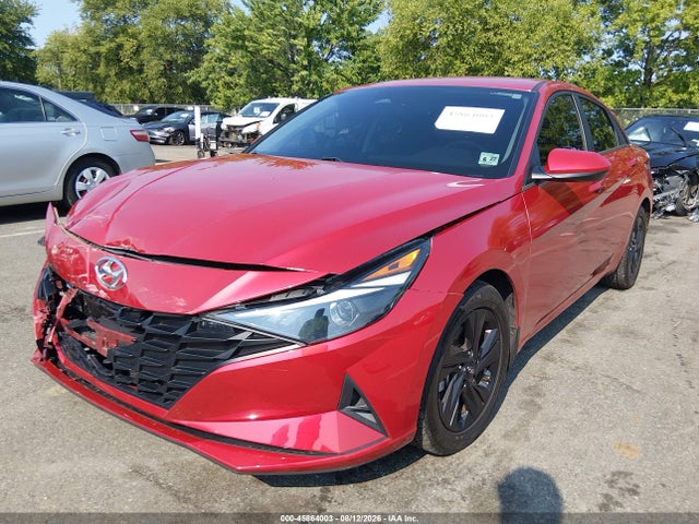 Продажа на аукционе авто 2022 Hyundai Elantra Sel, vin: 5NPLM4AG3NH058893, номер лота: 45864003