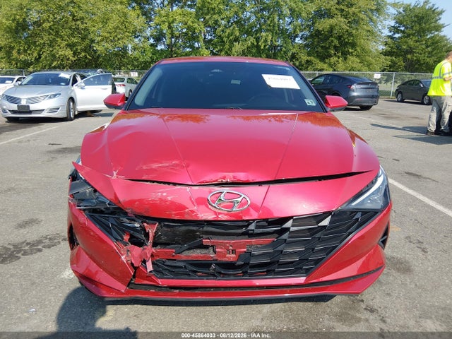 Продажа на аукционе авто 2022 Hyundai Elantra Sel, vin: 5NPLM4AG3NH058893, номер лота: 45864003