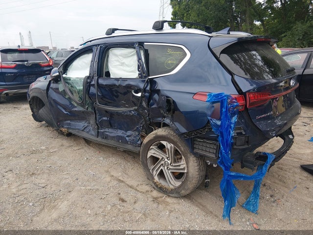 2021 Hyundai Santa Fe Sel მანქანა იყიდება აუქციონზე, vin: 5NMS3DAJ1MH366683, აუქციონის ნომერი: 45864066