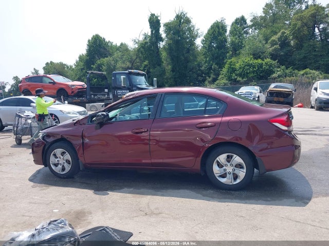 45864096 :رقم المزاد ، 19XFB2F54EE255705 vin ، 2014 Honda Civic Lx مزاد بيع