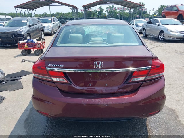 45864096 :رقم المزاد ، 19XFB2F54EE255705 vin ، 2014 Honda Civic Lx مزاد بيع
