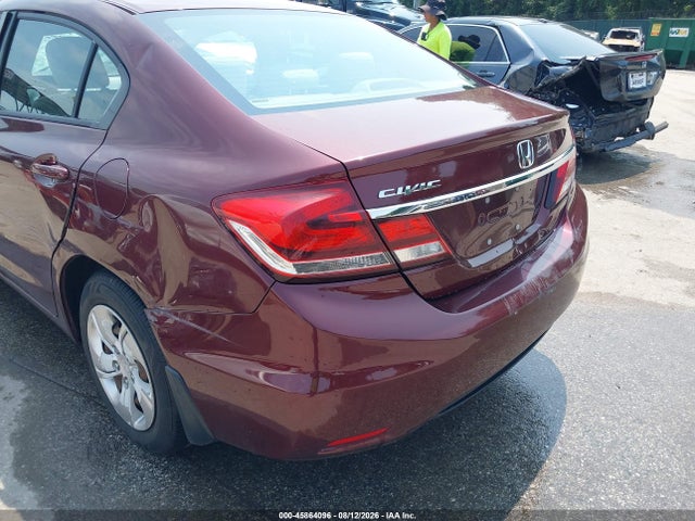 45864096 :رقم المزاد ، 19XFB2F54EE255705 vin ، 2014 Honda Civic Lx مزاد بيع