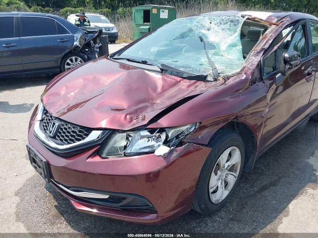 45864096 :رقم المزاد ، 19XFB2F54EE255705 vin ، 2014 Honda Civic Lx مزاد بيع