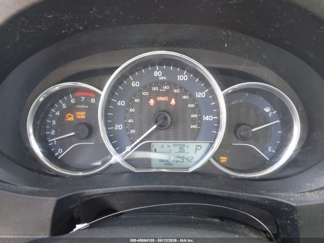 45864105 :رقم المزاد ، 5YFBURHE7EP095073 vin ، 2014 Toyota Corolla Le مزاد بيع