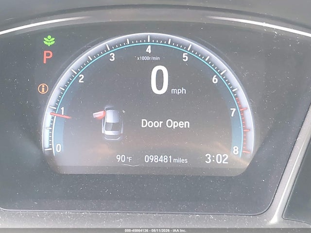 Honda CIVIC EX 2018 2HGFC2F74JH566307 Image 7