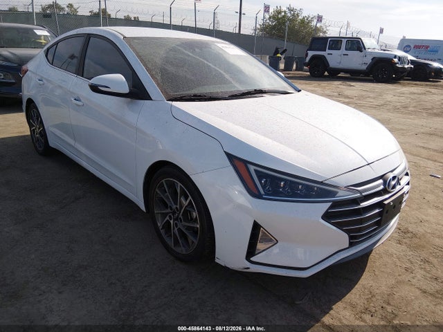 45864143 :رقم المزاد ، 5NPD84LF3KH496693 vin ، 2019 Hyundai Elantra Limited مزاد بيع