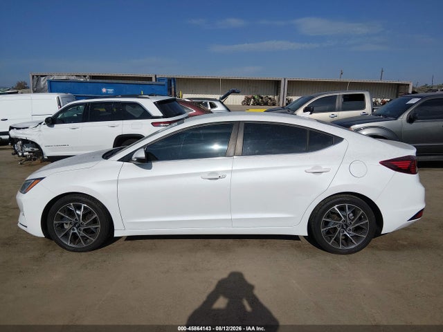 2019 Hyundai Elantra Limited მანქანა იყიდება აუქციონზე, vin: 5NPD84LF3KH496693, აუქციონის ნომერი: 45864143