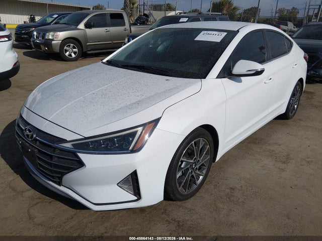2019 Hyundai Elantra Limited მანქანა იყიდება აუქციონზე, vin: 5NPD84LF3KH496693, აუქციონის ნომერი: 45864143