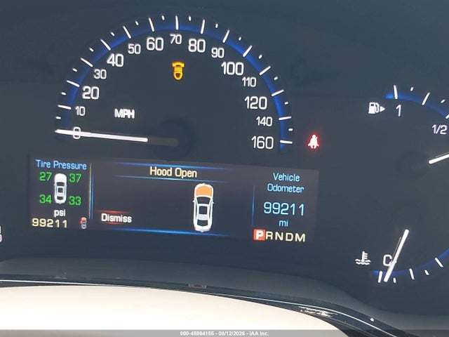 45864155 :رقم المزاد ، 1G6AX5SX9E0156829 vin ، 2014 Cadillac Cts Luxury مزاد بيع