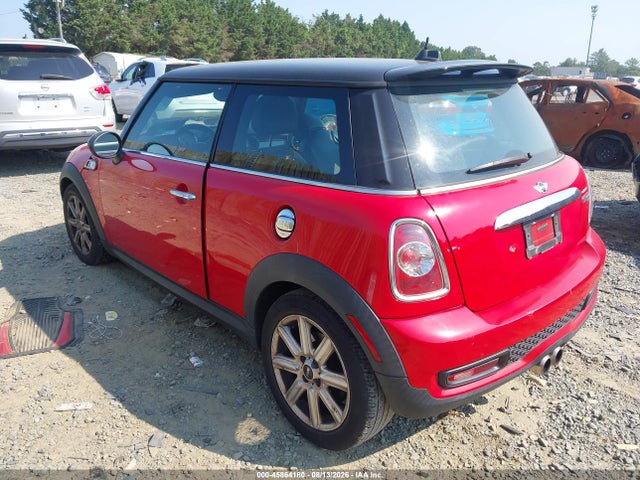 45864180 :رقم المزاد ، WMWSV3C58DT475898 vin ، 2013 Mini Hardtop Cooper S مزاد بيع