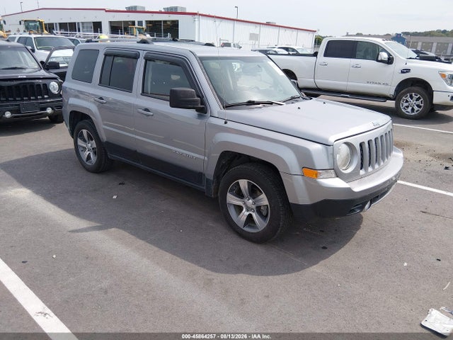 2017 Jeep Patriot High Altitude მანქანა იყიდება აუქციონზე, vin: 1C4NJRFBXHD112907, აუქციონის ნომერი: 45864257