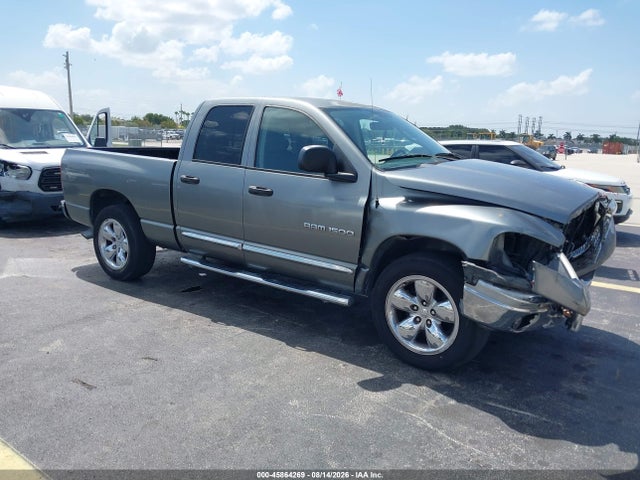 2005 Dodge Ram 1500 Slt/laramie მანქანა იყიდება აუქციონზე, vin: 1D7HA18N55J634692, აუქციონის ნომერი: 45864269