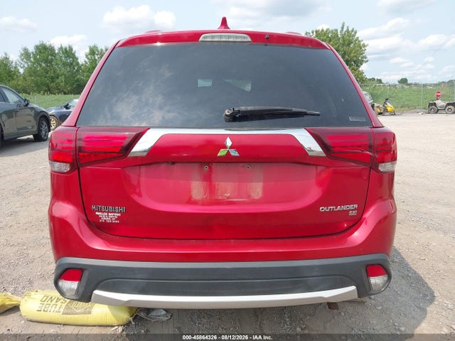 Продажа на аукционе авто 2018 Mitsubishi Outlander Es/le/se/sel, vin: JA4AZ3A33JZ067865, номер лота: 45864326
