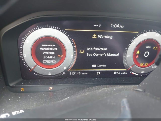 45864335 :رقم المزاد ، JN8BT3DC8NW117937 vin ، 2022 Nissan Rogue Platinum Fwd مزاد بيع