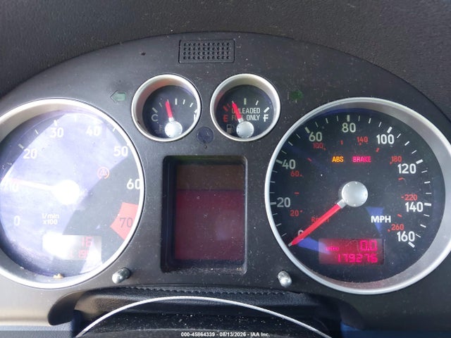 45864339 :رقم المزاد ، TRUTC28N7Y1000346 vin ، 2000 Audi Tt مزاد بيع