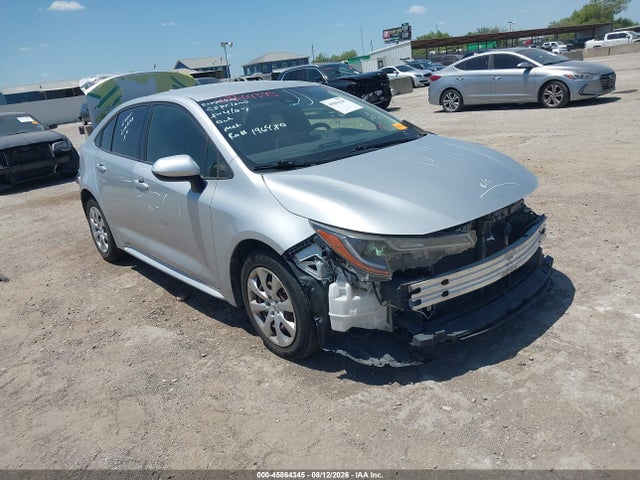 45864345 :رقم المزاد ، JTDEPRAE6LJ074425 vin ، 2020 Toyota Corolla Le مزاد بيع