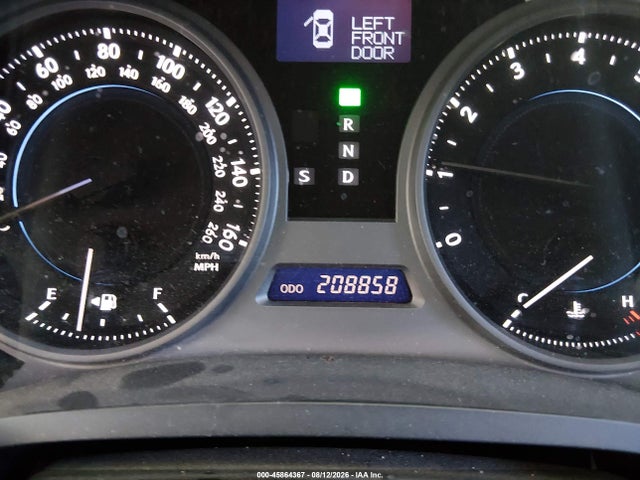 Aukcja sprzedaży 2007 Lexus Is 250, vin: JTHBK262872053811, numer aukcji: 45864367