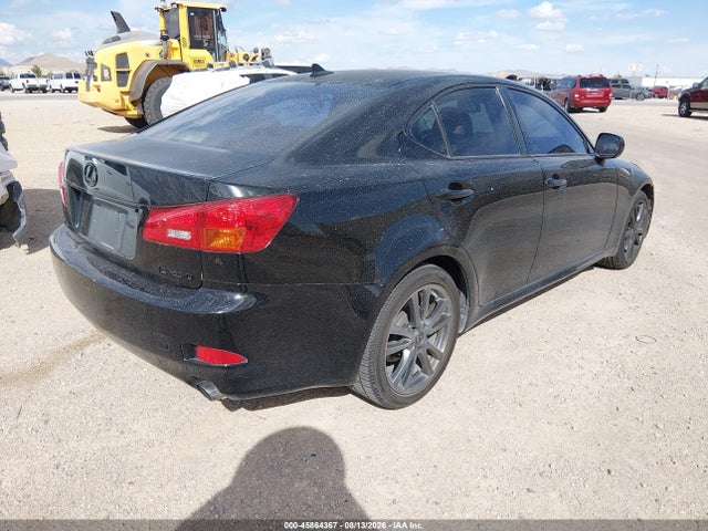 Aukcja sprzedaży 2007 Lexus Is 250, vin: JTHBK262872053811, numer aukcji: 45864367