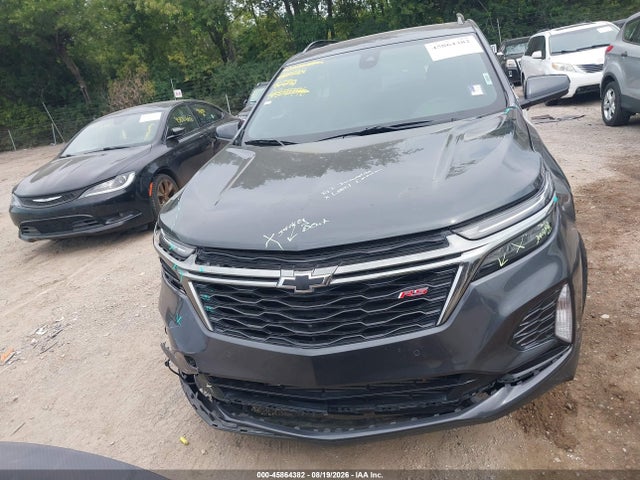 2022 Chevrolet Equinox Fwd Rs მანქანა იყიდება აუქციონზე, vin: 3GNAXMEV2NS234496, აუქციონის ნომერი: 45864382