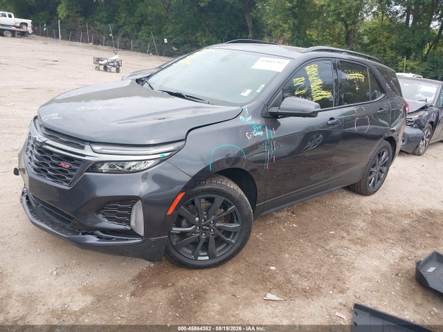 2022 Chevrolet Equinox Fwd Rs მანქანა იყიდება აუქციონზე, vin: 3GNAXMEV2NS234496, აუქციონის ნომერი: 45864382