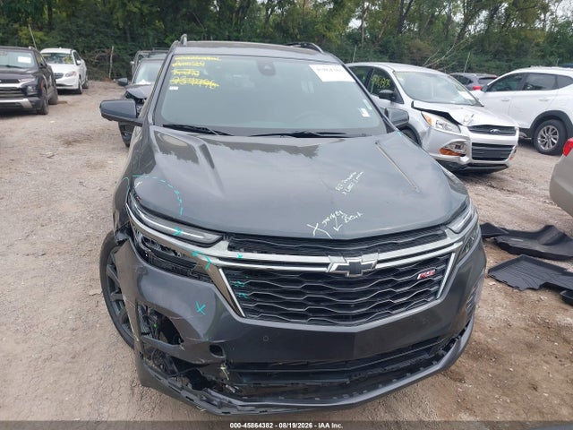2022 Chevrolet Equinox Fwd Rs მანქანა იყიდება აუქციონზე, vin: 3GNAXMEV2NS234496, აუქციონის ნომერი: 45864382