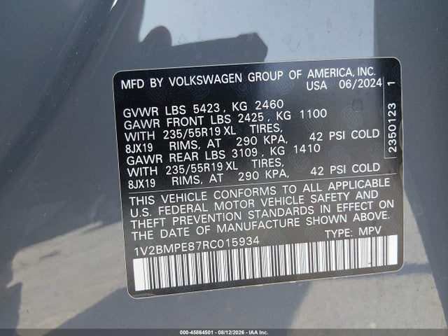 Volkswagen Id.4 Standard 2024 1V2BMPE87RC015934 Image 9