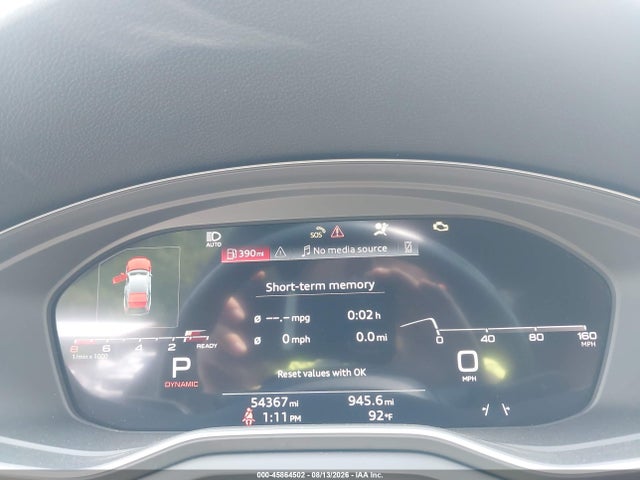 2023 Audi A5 Sportback Premium Plus 45 Tfsi S Line Quattro S Tronic მანქანა იყიდება აუქციონზე, vin: WAUFACF50PA061524, აუქციონის ნომერი: 45864502