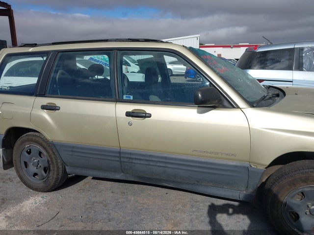 2002 Subaru Forester L მანქანა იყიდება აუქციონზე, vin: JF1SF635X2H726217, აუქციონის ნომერი: 45864515