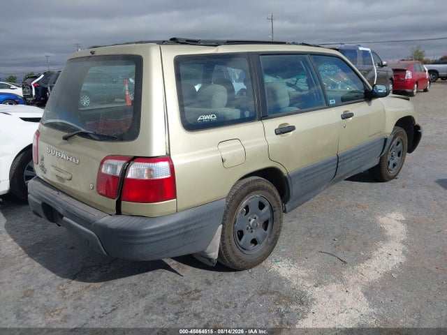 2002 Subaru Forester L მანქანა იყიდება აუქციონზე, vin: JF1SF635X2H726217, აუქციონის ნომერი: 45864515