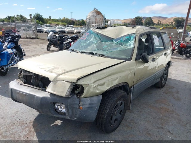 2002 Subaru Forester L მანქანა იყიდება აუქციონზე, vin: JF1SF635X2H726217, აუქციონის ნომერი: 45864515