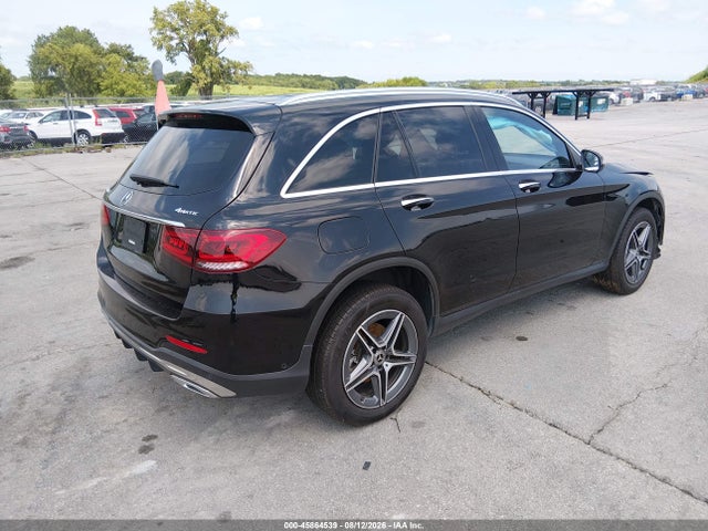 2022 Mercedes-benz Glc 300 4matic Suv მანქანა იყიდება აუქციონზე, vin: W1N0G8EB2NG063368, აუქციონის ნომერი: 45864539