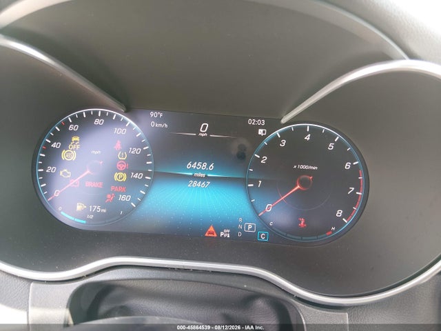 2022 Mercedes-benz Glc 300 4matic Suv მანქანა იყიდება აუქციონზე, vin: W1N0G8EB2NG063368, აუქციონის ნომერი: 45864539