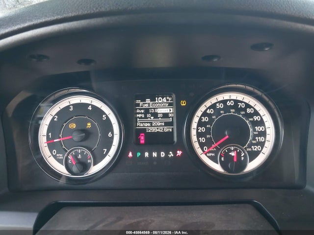 45864569 :رقم المزاد ، 1C6RR6FT1NS154589 vin ، 2022 Ram 1500 Classic Tradesman  4x2 6'4 Box مزاد بيع