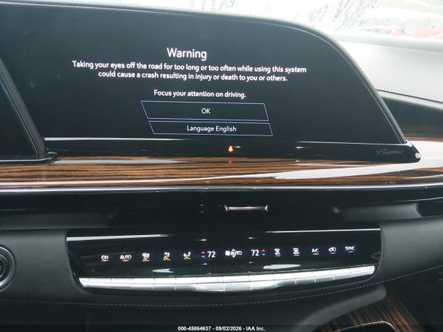 2024 Cadillac Escalade Esv 4wd Luxury მანქანა იყიდება აუქციონზე, vin: 1GYS4JKL3RR187814, აუქციონის ნომერი: 45864637