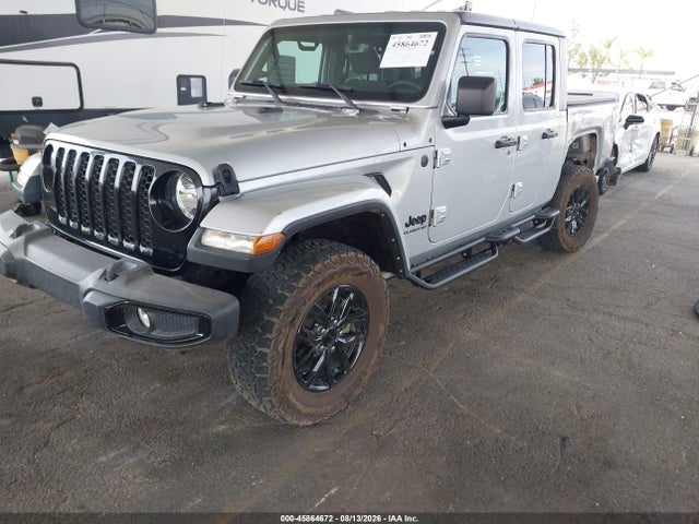 45864672 :رقم المزاد ، 1C6HJTAG4NL126131 vin ، 2022 Jeep Gladiator Altitude 4x4 مزاد بيع