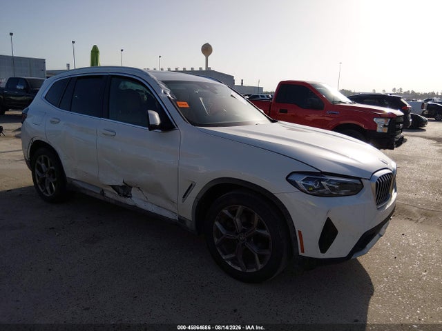 2022 Bmw X3 Xdrive30i მანქანა იყიდება აუქციონზე, vin: 5UX53DP03N9J31564, აუქციონის ნომერი: 45864686