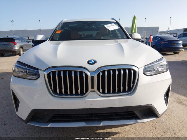 2022 Bmw X3 Xdrive30i მანქანა იყიდება აუქციონზე, vin: 5UX53DP03N9J31564, აუქციონის ნომერი: 45864686