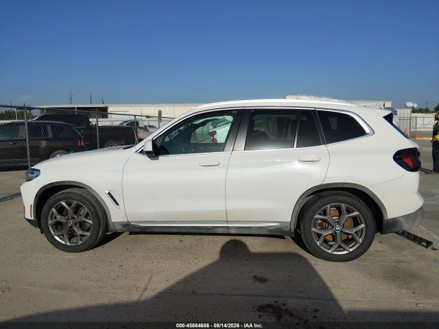 2022 Bmw X3 Xdrive30i მანქანა იყიდება აუქციონზე, vin: 5UX53DP03N9J31564, აუქციონის ნომერი: 45864686