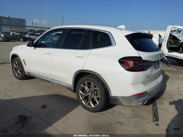 2022 Bmw X3 Xdrive30i მანქანა იყიდება აუქციონზე, vin: 5UX53DP03N9J31564, აუქციონის ნომერი: 45864686