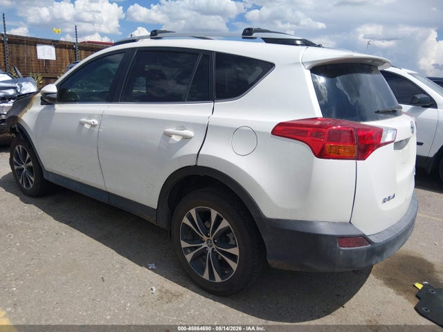 Продаж на аукціоні авто 2015 Toyota Rav4 Limited, vin: 2T3DFREV9FW380579, номер лоту: 45864690