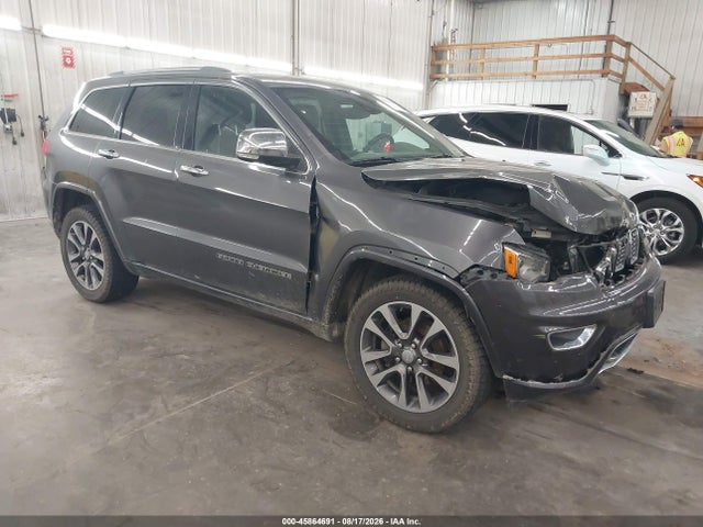 Продаж на аукціоні авто 2017 Jeep Grand Cherokee Overland, vin: 1C4RJFCG9HC693998, номер лоту: 45864691