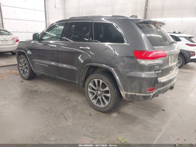 Продажа на аукционе авто 2017 Jeep Grand Cherokee Overland, vin: 1C4RJFCG9HC693998, номер лота: 45864691