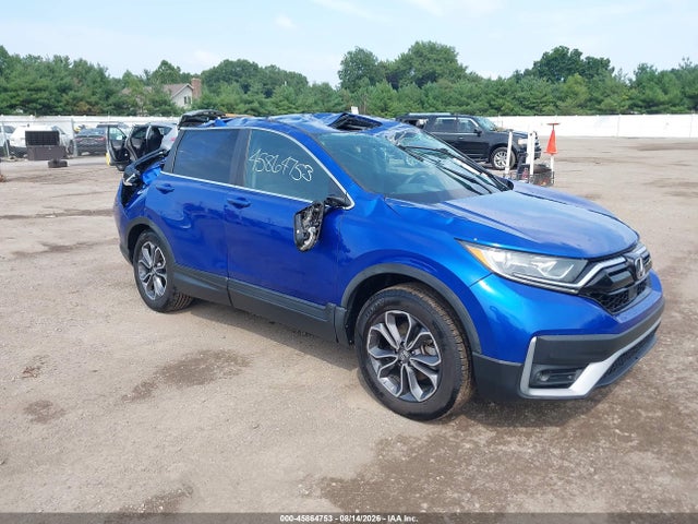 2020 Honda Cr-v Awd Ex მანქანა იყიდება აუქციონზე, vin: 7FARW2H54LE011756, აუქციონის ნომერი: 45864753