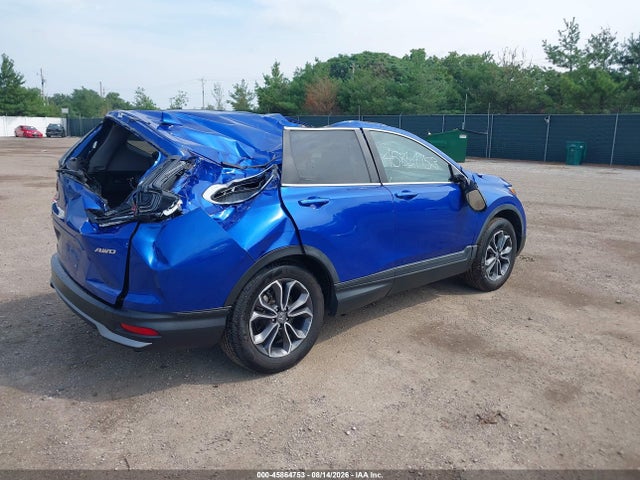 2020 Honda Cr-v Awd Ex მანქანა იყიდება აუქციონზე, vin: 7FARW2H54LE011756, აუქციონის ნომერი: 45864753